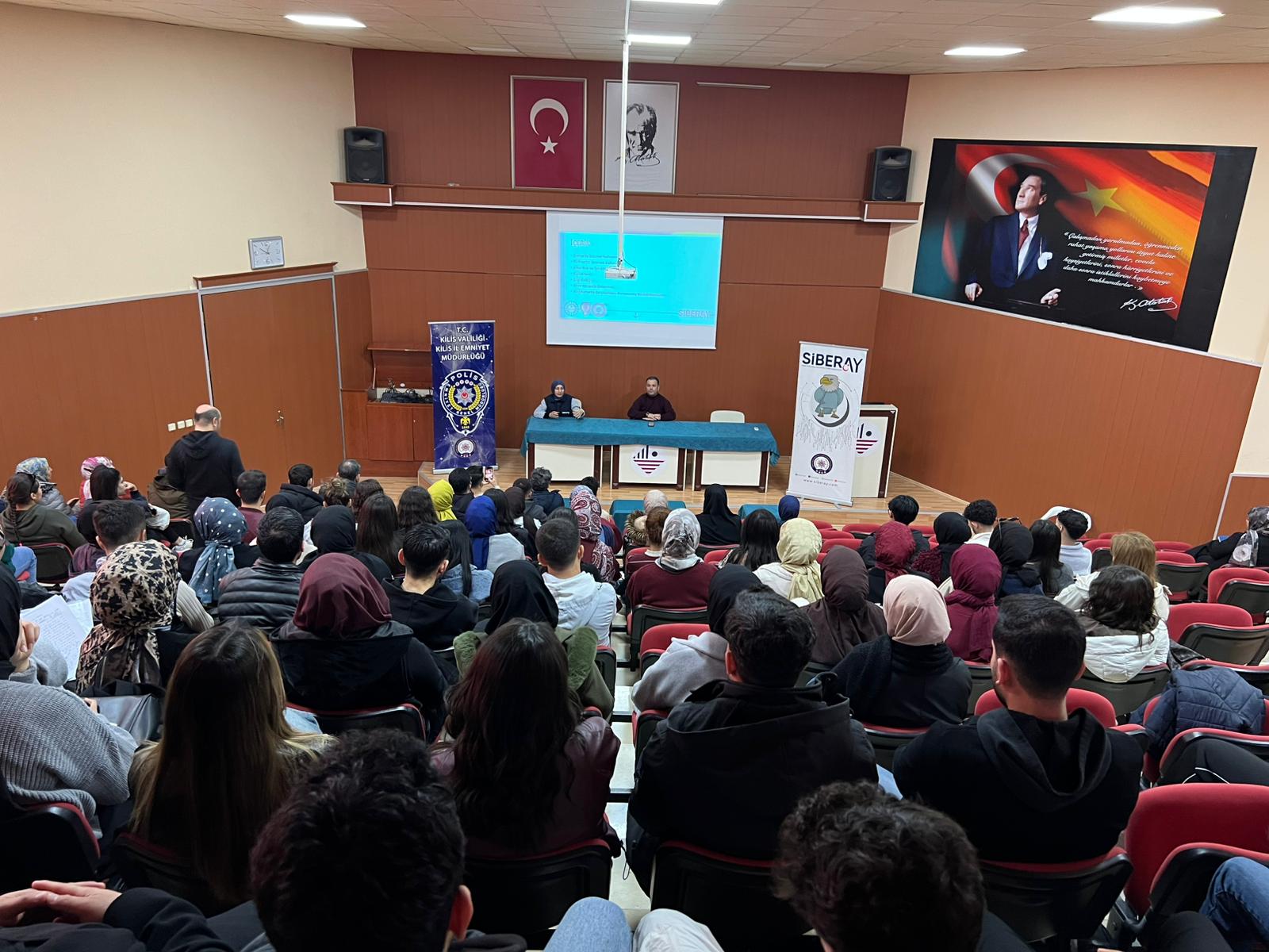 Öğrencilerimiz Siber Suçların Önlenmesi ve Farkındalık Eğitimine Katıldı